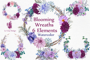 Blooming Watercolor Wreaths: A Designer’s Guide to Elegant Visual Assets
