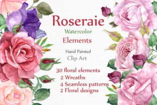 Exploring the Beauty and Utility of Watercolor Roses Clipart for Creative Design