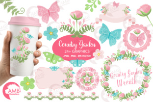 Garden Florals Clipart: Creative Ways to Use These Versatile Blush & Dusty Pink Designs