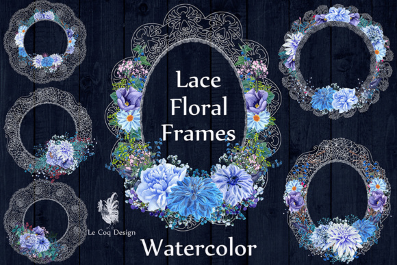 Gold Lace Frames Clipart: A Versatile Design Resource for Creative Projects