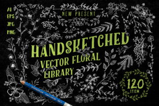 Handsketched Vector Floral Library: A Practical Resource for Designers and Creators