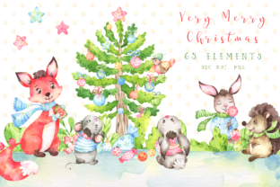 How the Very Merry Christmas Watercolor Set Meets the Creative Needs of Modern Design Professionals