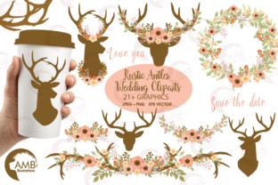 Rustic Antlers Clipart for Timeless Design Aesthetics