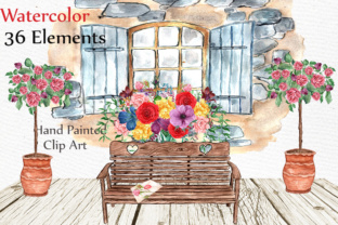 Watercolor Wedding Clipart for Creative Projects