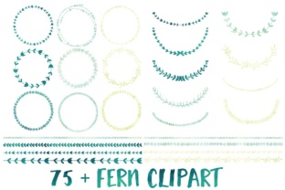Watercolor Wreath Clipart for Creative Design Projects