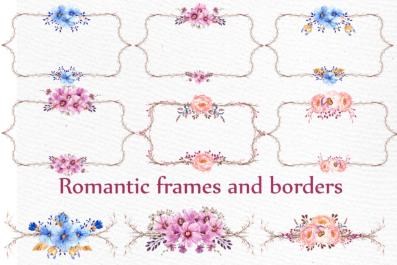 Wedding Flower Frame Clipart: Creative Uses for Personal and Professional Projects
